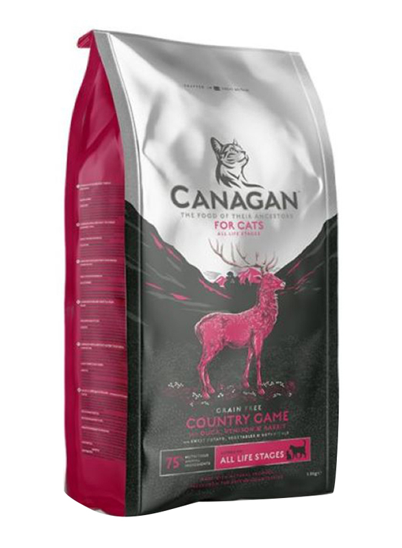 Canagan Country Game Dry Cat Food, 4 Kg