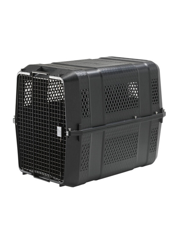 

Moderna Gateway Pet Travel Carrier for Dog & Cat, Large, Black
