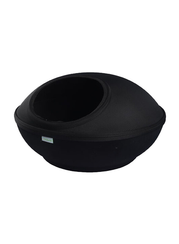 

Nutrapet Space Shuttle Pod Bed for Cat & Small Breed Dog, Black