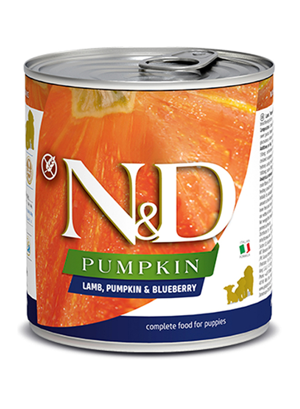 Farmina N&D Lamb Pumpkin and Blueberry Wet Puppy Food, 285g