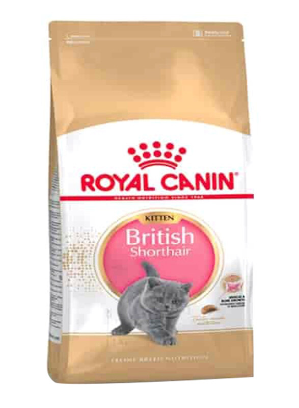 

Royal Canin Feline Breed Nutrition British Shorthair Kitten Cat Dry Food, 2 Kg