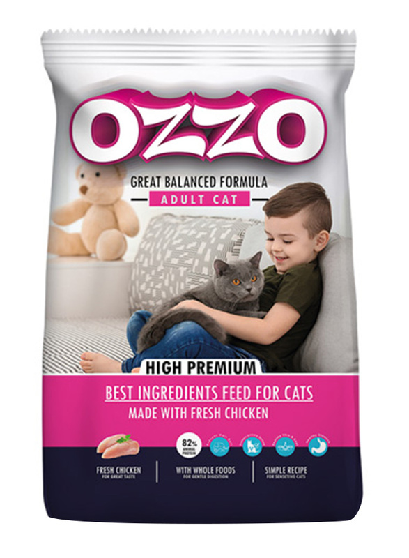 Ozzo Fresh Chicken Adult Cat Dry Food, 4 Kg