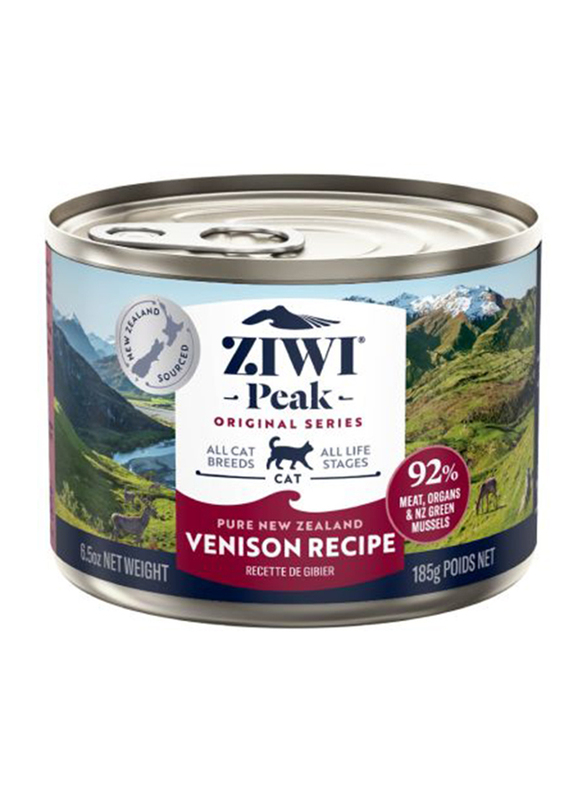 Ziwi Peak Venison Recipe Canned Wet Cat Food, 185g