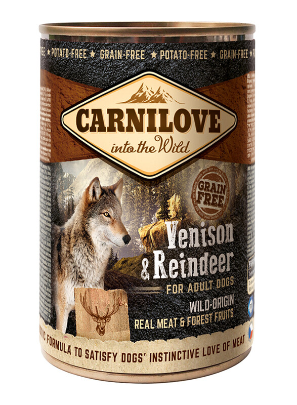 

Carnilove Venison and Reindeer Adult Wet Dog Food, 400g