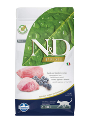 Farmina N&D Prime Lamb & Blueberry Adult Cat Dry Food, 1.5 Kg