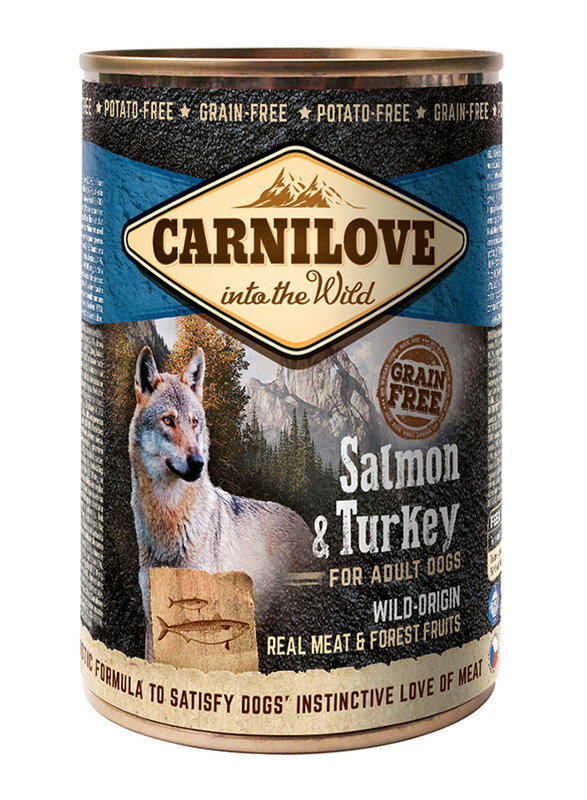 

Carnilove Salmon and Turkey Adult Wet Dog Food, 400g