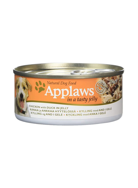 

Applaws Chicken with Duck in Jelly Can Dog Wet Food, 156g