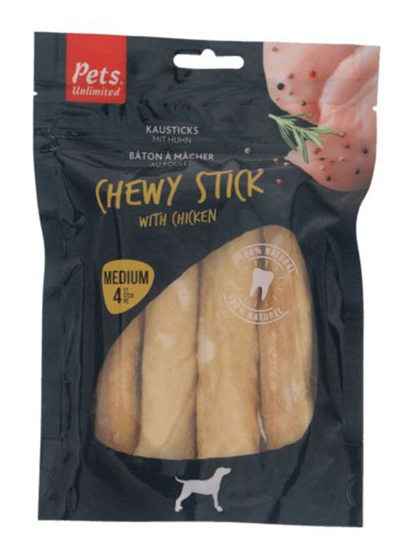 Pets Unlimited Chicken Chewy Sticks, Small/Medium
