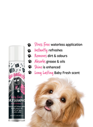 Bugalugs Baby Fresh Dry Dog Shampoo, 200ml, Black