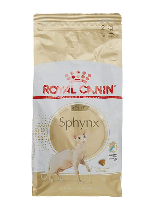 

Royal Canin Feline Breed Nutrition Sphynx Cat Dry Food, 2 Kg