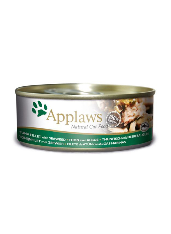 Applaws Tuna with Seaweed Wet Cat Food, 156g