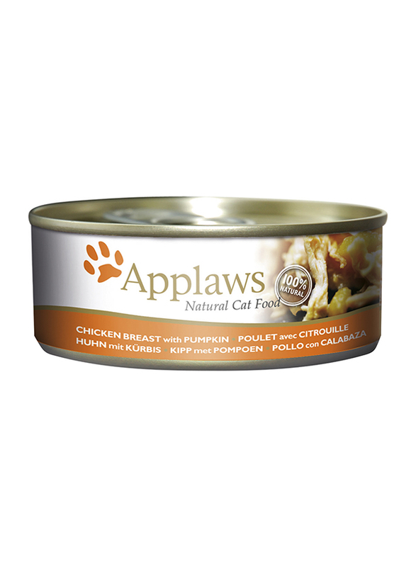 

Applaws Chicken with Pumpkin Can Cat Wet Food, 156g