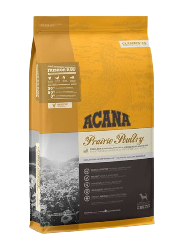 Acana Prairie Poultry Dry Dog Food, 11.4 Kg
