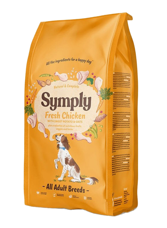 Symply Adult Fresh Chicken Dog Dry Food, 12 Kg