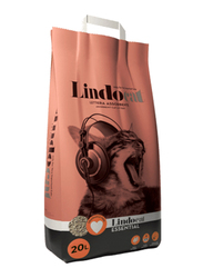 Lindocat Essential Cat Litter, 20 Liter, Orange