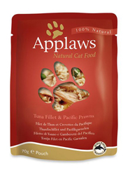 Applaws Tuna with Prawn Pouch Wet Cat Food, 70g