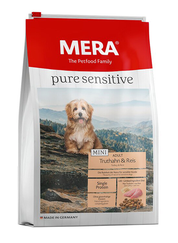 

Mera Pure Sensitive Mini Turkey and Rice Dog Dry Food, 4 Kg