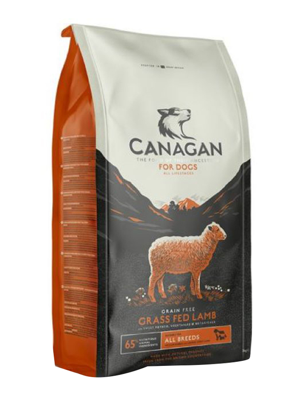 Canagan Grass Fed Lamb Dry Dog Food, 12 Kg