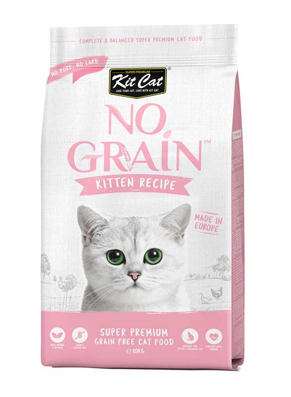 Kit Cat No Grain Kitten Recipe Cat Dry Food, 1 Kg