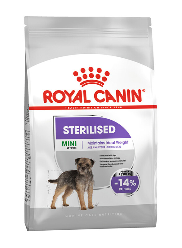 

Royal Canine Care Nutrition Mini Sterilized Adult Dry Dog Food, 3 Kg