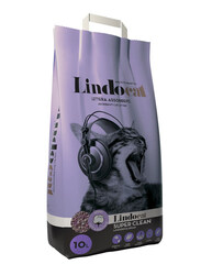 Lindocat Super Clean Cat Litter, 10 Liter, Purple