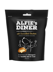 Alfie's Diner with Succulent Chicken Treats Dog Dry Food, 100g