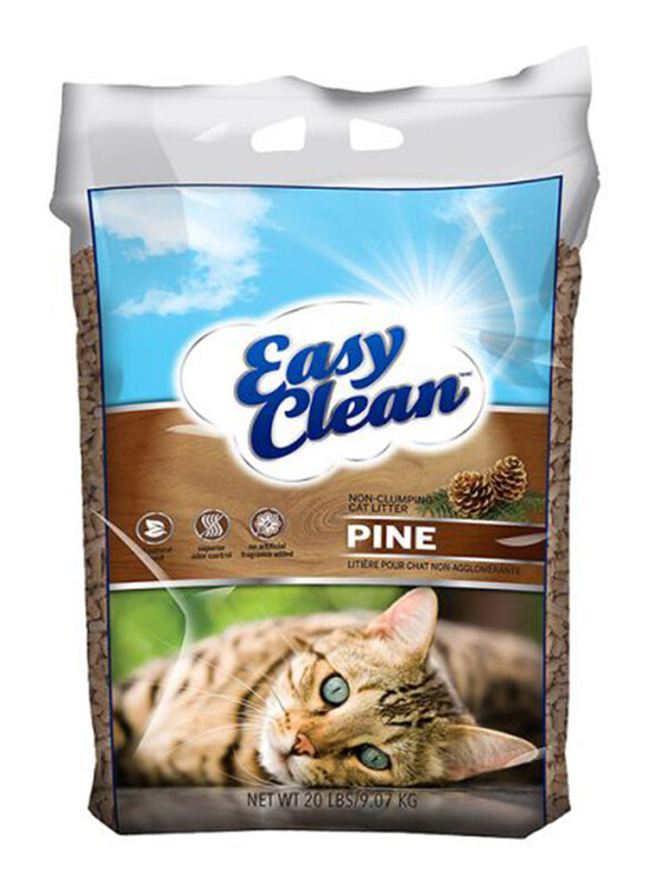 

Easy Clean Cat Litter Pine Pellet, 9.07 Kg, Brown