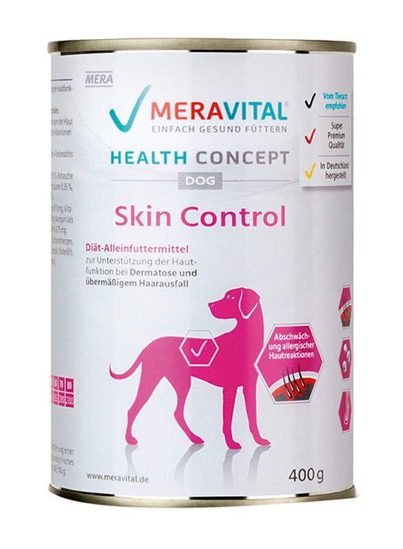 

Mera Vital Health Dog Skin Control Wet Dog Food, 400g