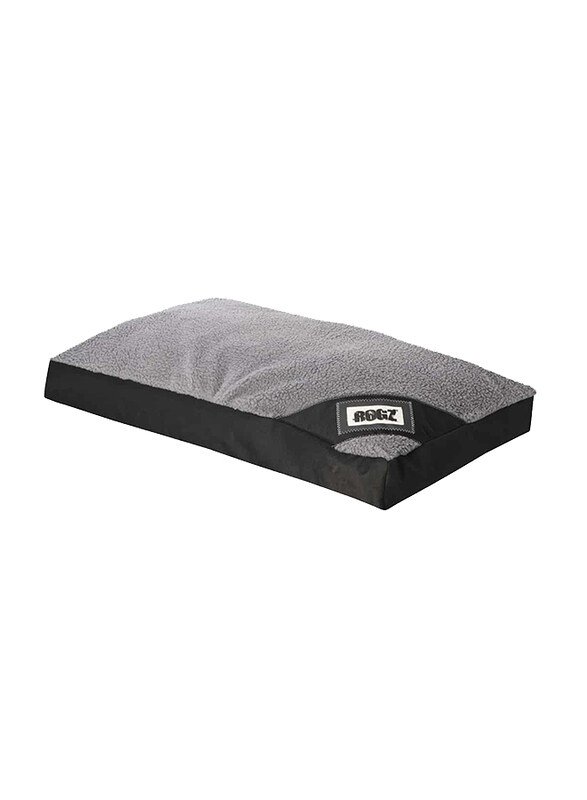 

Rogz Lekka Dog Flat Bed, X-Large, Black/Grey