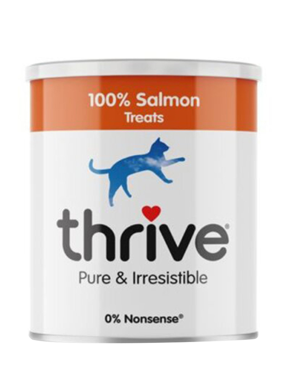 Thrive 100% Salmon Treats Cat Dry Food, 121g