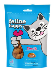 Feline Happy Duck Happy Treats Cat Dry Food, 60g