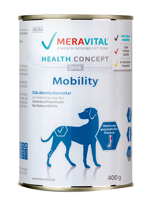 Mera Vital Health Dog Mobility Wet Dog Food, 400g