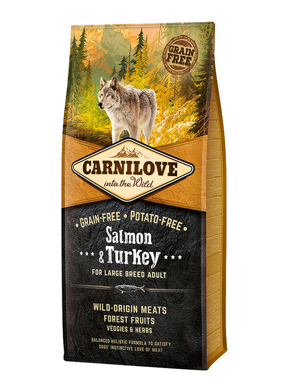 

Carnilove Salmon And Turkey Large Breed Adult Dry Dog Food, 1.5 Kg