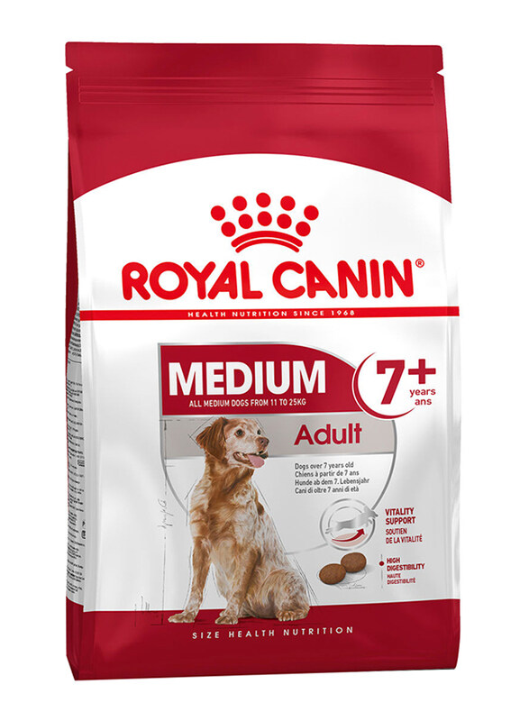 

Royal Canin Size Health Nutrition Medium Adult 7+ Dry Dog Food, 4 Kg