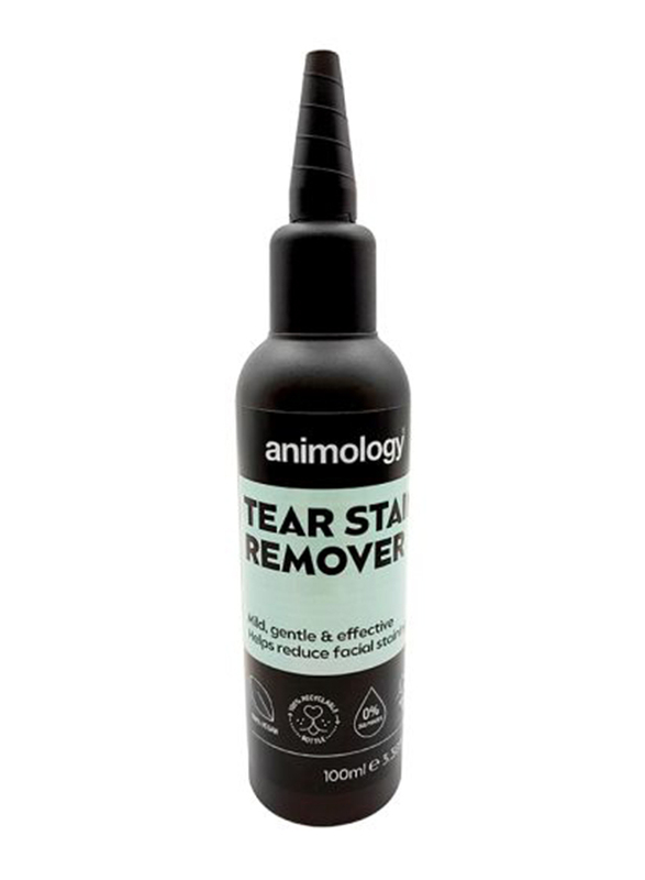 Animology Tear Stain Remover for Dogs 100ml, Black
