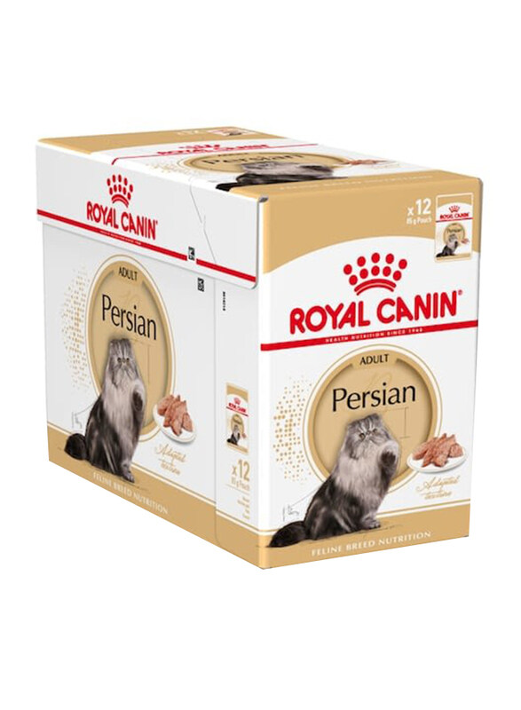 

Royal Canin Feline Breed Nutrition Persian Cat Wet Food, 12 x 85g
