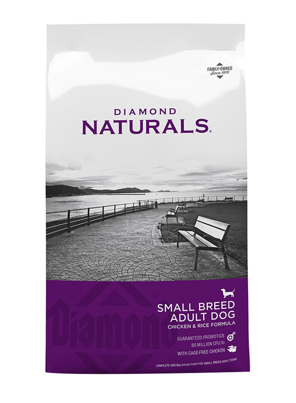 

Diamond Naturals Chicken and Rice Small Breed Adult Dog Dry Food, 2.72 Kg