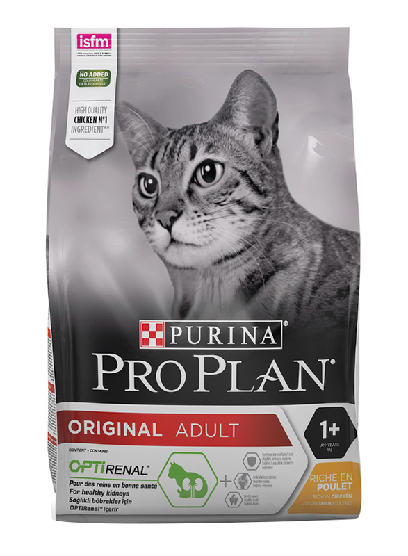 Purina Pro Plan Original Chicken Adult Cat Dry Food, 1.5 Kg