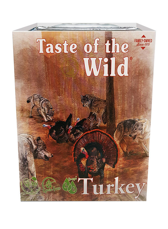Taste Of The Wild Turkey Fruit and Veg Tray Wet Dog Food, 390g