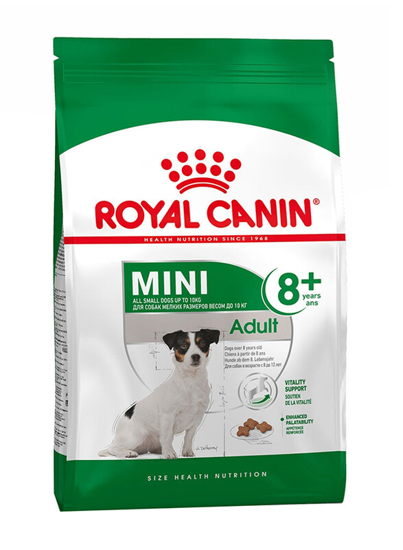 

Royal Canin Size Health Nutrition Mini Adult Dog Dry Food, 8+ Years, 2 Kg