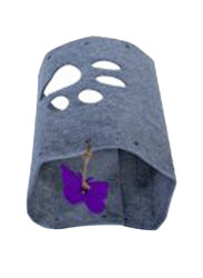 Sidney Tunnel Cat Toy, Grey