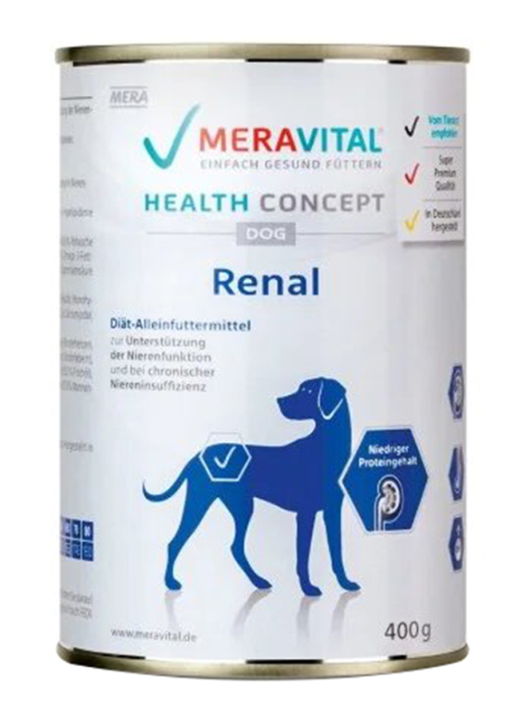 Mera Vital Health Dog Renal Wet Dog Food, 400g