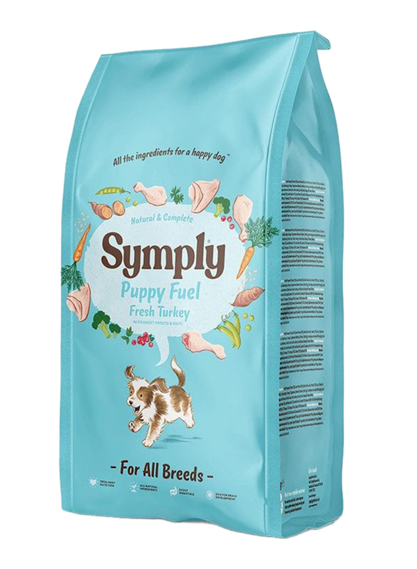 Symply Puppy Fuel Fresh Turkey Dog Dry Food, 6 Kg