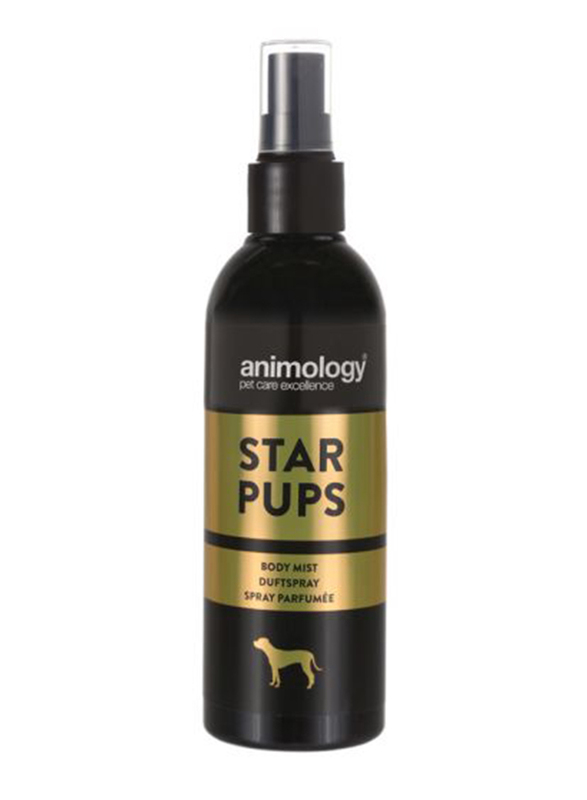 Animology Star Pups Body Mist Puppy Perfume, 150ml, Black