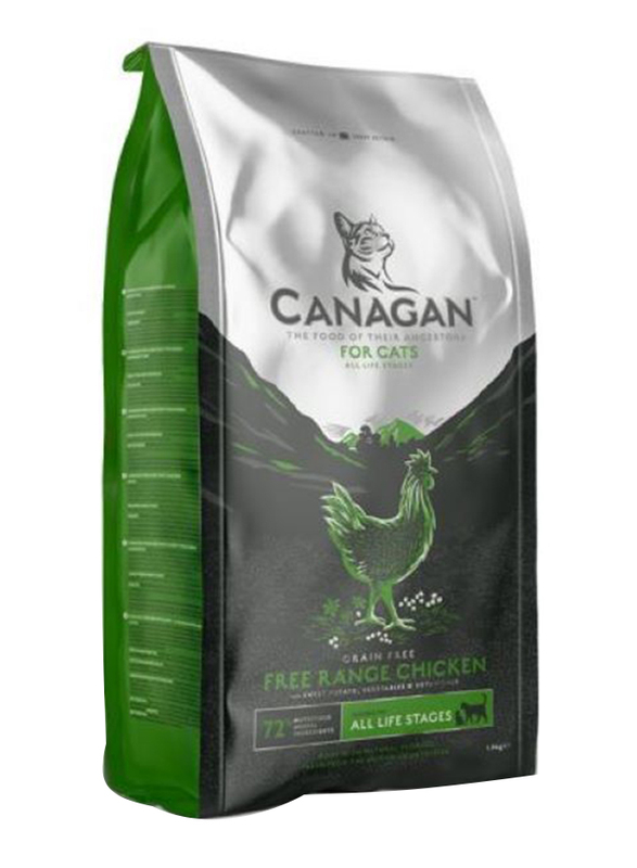 Canagan Free Range Chicken Grain Free Dry Cat Food, 4 Kg