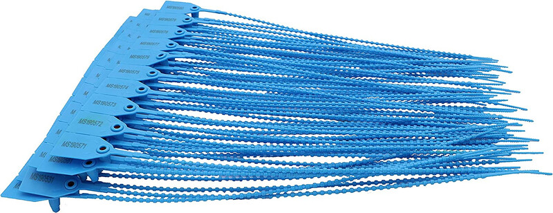 PVC Dotted Cable Seal - Blue , 250 mm