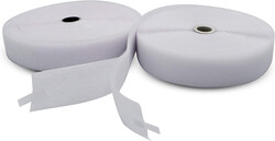 Velcro Tape Without Adhesive - White, 2 in x 20 m
