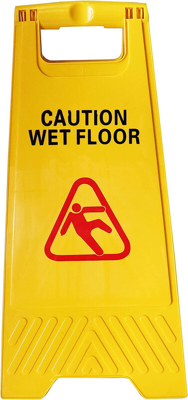 Wet Floor Warning Sign - Yellow