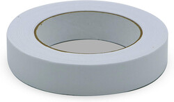 Double-Sided Foam Tape - White, 1 in x 1 mm x 5 m