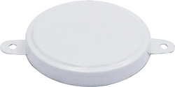 Drum Cap - White, 70 mm